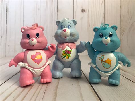 Care Bears Figures Baby Hugs Baby Tugs Grams Bear 1980s - Etsy