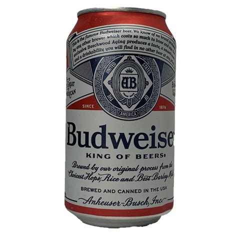 Budweiser Beer Can