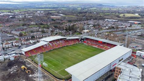 Wrexham stadium name, capacity, cost, and expansion: Where Ryan ...