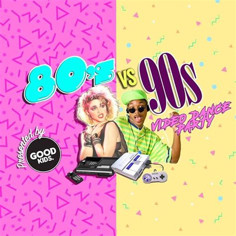 Duel of the Decades: 80s vs 90s Video Dance Party Ems Week, Black Film Festival, Decades Party ...