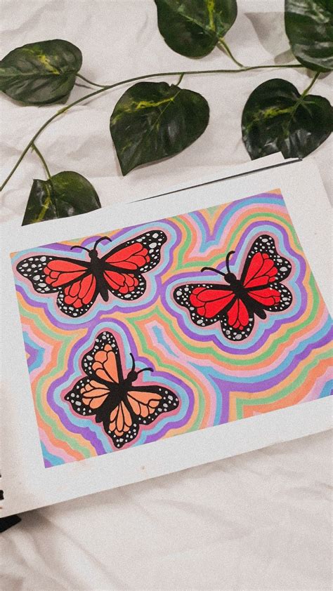 Butterfly Painting Ideas Aesthetic - loklok109