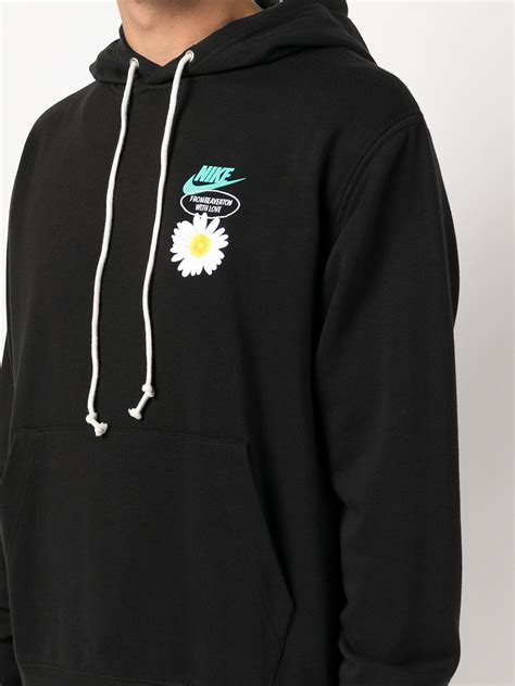 Nike logo-print Hoodie - Farfetch