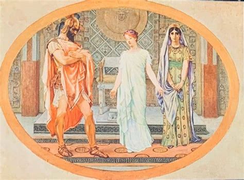 Antique Fine Arts Postcard Fine Art Painting Iphigenia by - Etsy | Fine art painting, Painting, Art