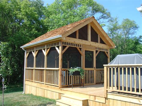 Gazebo Screened Room Builders Illinois Hoffman Estates, Barrington, IL