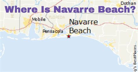 Where is Navarre Beach Located? - Navarre Beach Insider