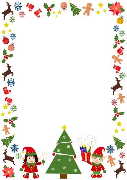 1,004 Christmas Border A4 Royalty-Free Photos and Stock Images | Shutterstock