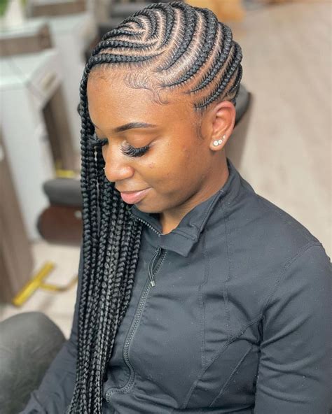 30+ Stylish Cornrow Braids Ideas - The Ultimate Cornrow Braids Collection | Braided cornrow ...