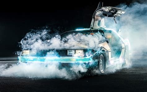 DeLorean Time Machine Wallpaper - WallpaperSafari