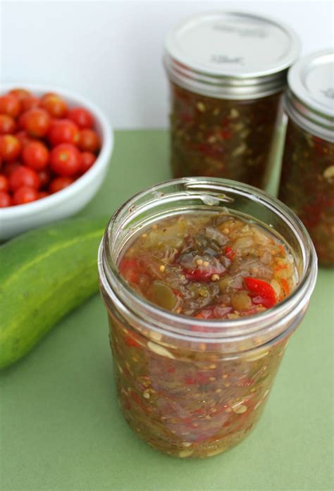 Sweet Pickle Relish Canning Recipe - Happy Mothering