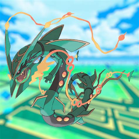 Pokemon Rayquaza Mega Evolution