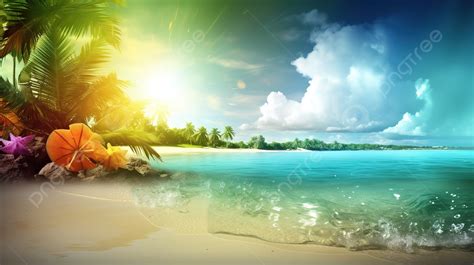 Wallpaper Of Beach Full Hd Background, Picture Of Summer Season, Summer ...