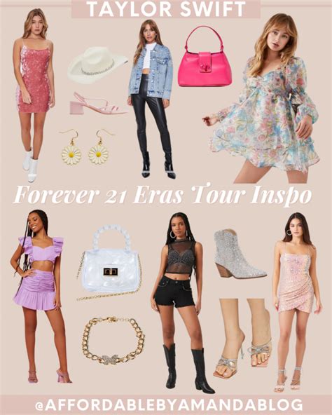 Outfits to Wear to the Taylor Swift Eras Tour - Affordable by Amanda