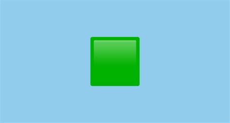 🟩 Green Square Emoji on Apple iOS 14.2