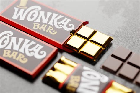 Real Wonka Bar – Wonka Bar Real Life Product Visualization