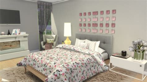 Sims 4 Cc Bed Sims 4 Bedroom Sims 4 Cc Bed Sims 4 Beds | Images and ...