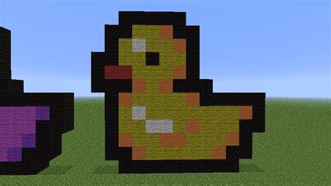 DUCKS ! (pixelart) Minecraft Project