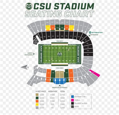 Canvas Stadium Moby Arena Colorado State Rams Football Aircraft Seat Map, PNG, 612x792px ...