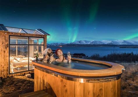 Iceland's Panorama Glass Lodge Lets You Doze Off Under Northern Lights