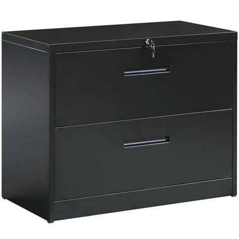 Clearance! 2 Drawer File Cabinet, Modern Lateral Filing Cabinets, Metal ...