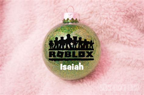 Personalized Roblox Christmas Ornament Custom Roblox - Etsy