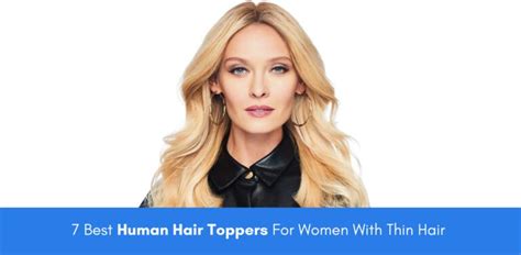 7 Best Human Hair Toppers For Women With Thin Hair | Wig.com