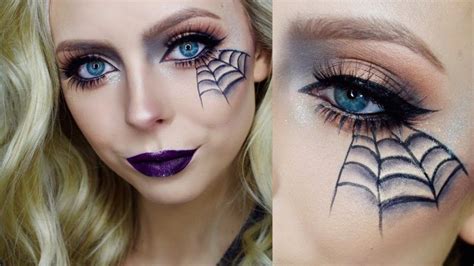 Halloween Make up einfach: erstaunliche Ideen und Anleitungen | Lila lippenstift, Halloween ...