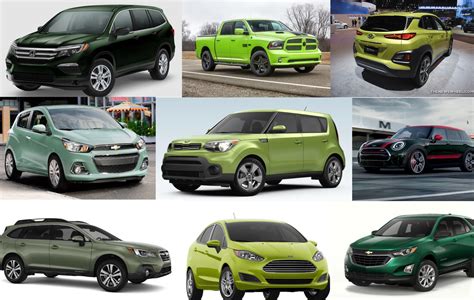 Captivating Car Colors: Which 2018 Models Are Available in Green? - The News Wheel