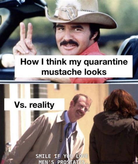 How I Think My Quarantine Mustache Looks Vs Reality - Meme - Shut Up ...