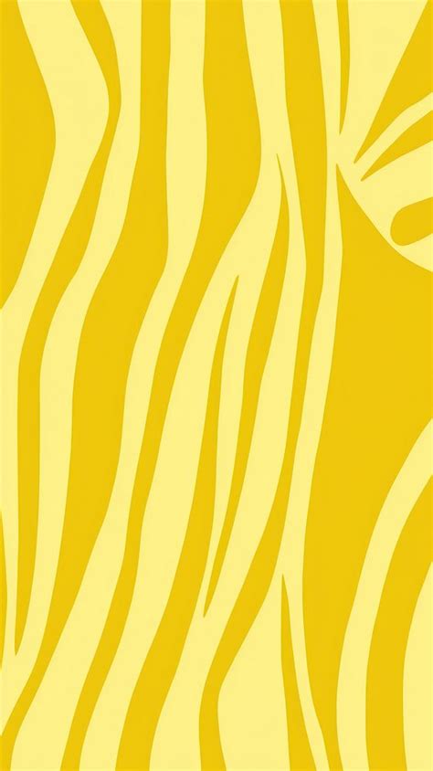 Cat yellow wallpaper line. AI | Premium Photo Illustration - rawpixel