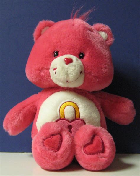 Care Bears Talking Secret Bear - 13" Plush - Play Along - 2004 Vintage