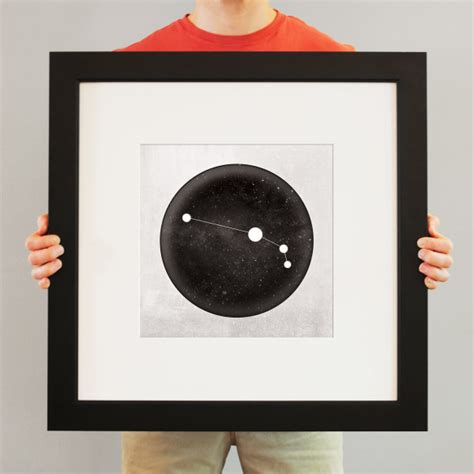 Aries Constellation Art Print - City Prints