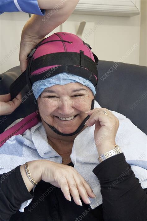 Chemotherapy hair loss prevention - Stock Image - C019/7788 - Science Photo Library