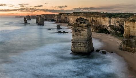 Twelve Apostle at sunset The Twelve Apostles Long Exposure #sunset The ...