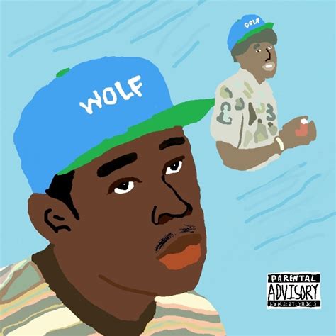 Tyler the creator wolf album cover poster - blogsbinger