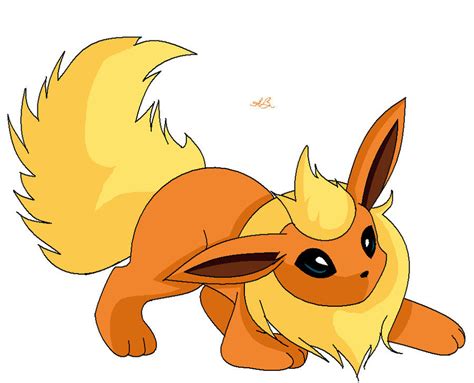 Flareon by XxShatteredMirrorxX on DeviantArt