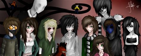 CREEPYPASTA FAMILY by xDark-Divine on DeviantArt