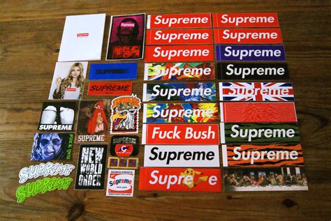 WTB ALL SUPREME STICKERS : r/supremeclothing