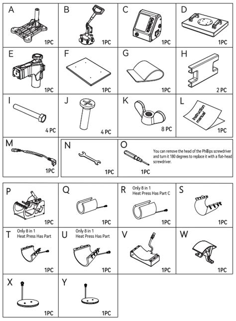 VEVOR 5-in-1 Heat Press Manual: Assembly & Operation Guide - VEVOR Blog