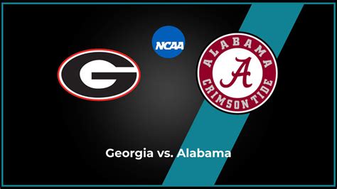 Alabama Vs Georgia 2024 - Winne Karalynn