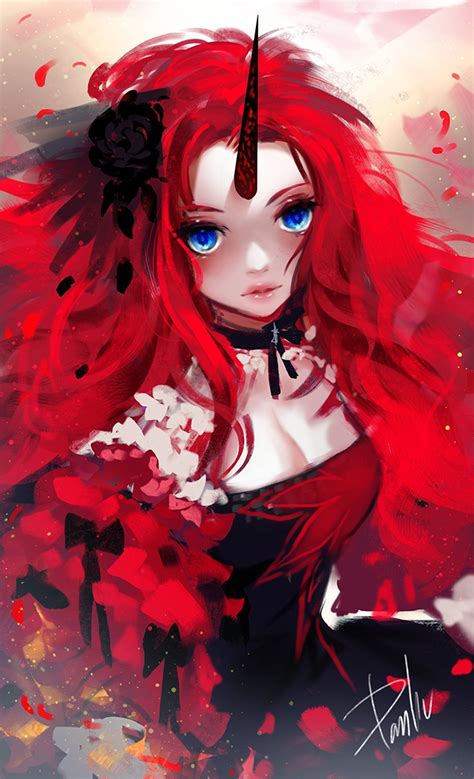 Aesthetic Anime Pfp Red Hair Red Haired Anime Girl Wallpapers Images | Images and Photos finder