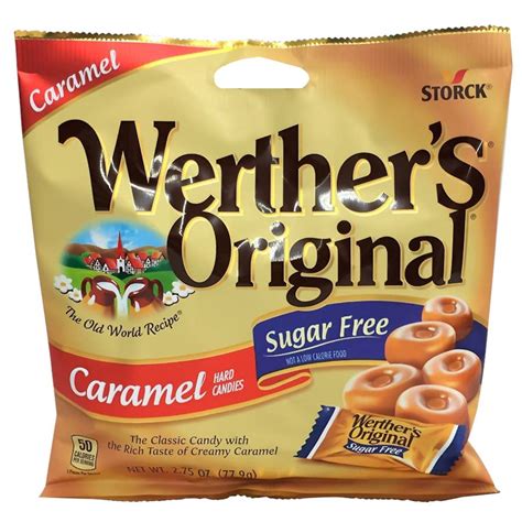 Werther's Original Sugar Free Caramel Hard Candy - 2.75 oz