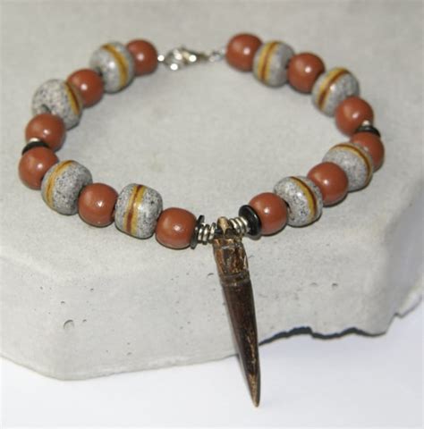 Mens African Beaded Bracelet