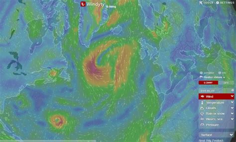 Windyty (Windy.com): Stunning Interactive World Wind & Weather Map – Brilliant Maps