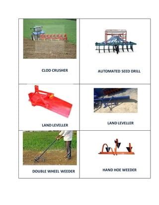 IMPLEMENTS USED IN RED GRAM CULTIVATION (ITS USES AND COST) | PDF