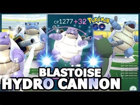 The best moveset for Mega Blastoise in Pokemon Go