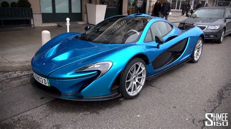 Mclaren P1 Blue