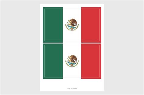 Mexico Flag Sticker, Weatherproof Vinyl Mexican Flag Stickers | Mexico ...