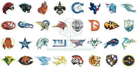 Fake alternate NFL logos | Nfl logo, Football logo design, Nfl football ...