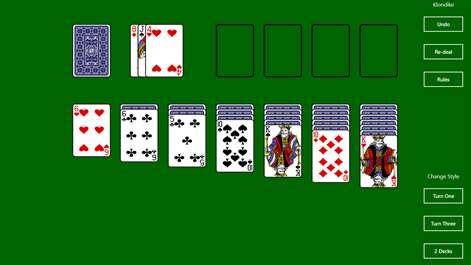 Microsoft Klondike Solitaire Levels