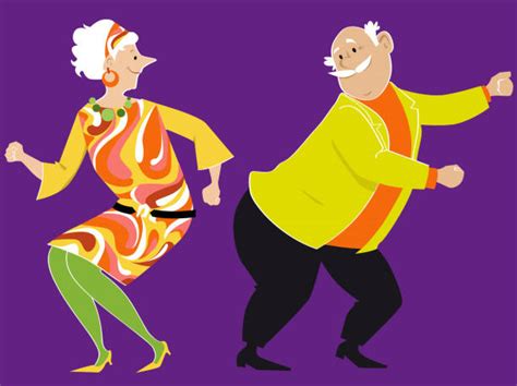 Old Man Dancing Illustrations, Royalty-Free Vector Graphics & Clip Art - iStock